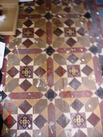 Victorian Floor Before Restoration
