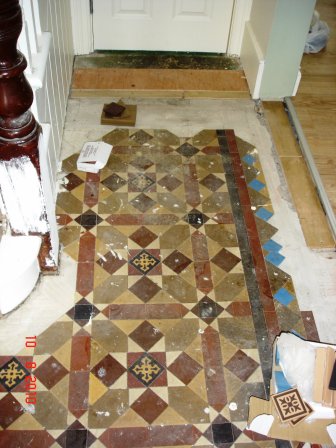 Victorian Floor Before Restoration