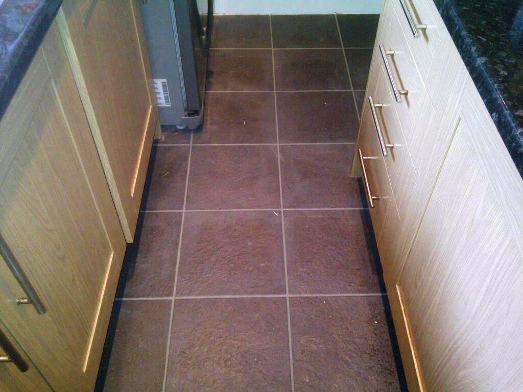 Kitchen Tile After Cleaning